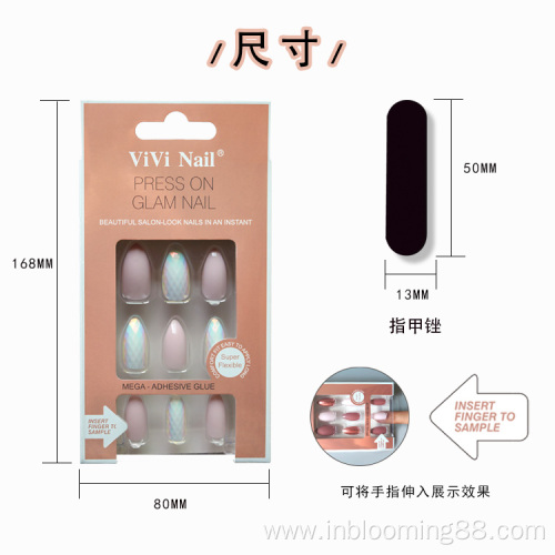 Wholesale Full Cover Private Label Artificial Fingernails